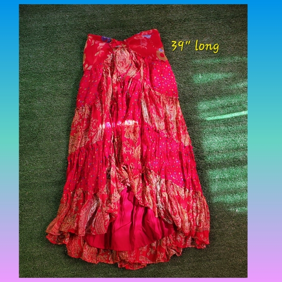 Strapless Hi-Lo Sundress - Picture 4 of 12